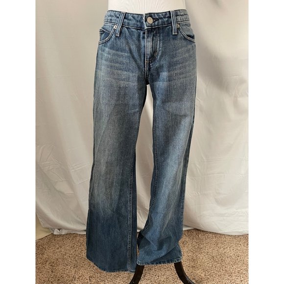 Juicy Couture The Frankie Medium-Wash Flare Bottom Denim Jeans - Picture 1 of 10